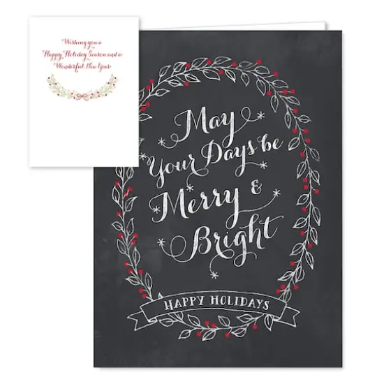Hortense B. Hewitt Co. Christmas Chalkboard Holiday Cards {7}
