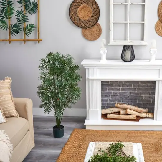 4ft. Potted Parlour Palm Tree {6}