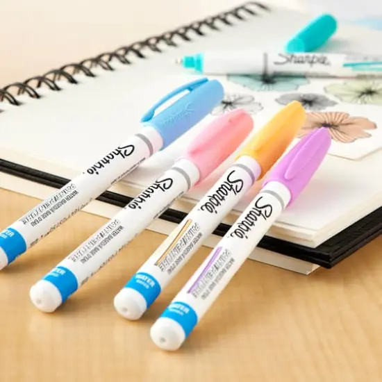 Sharpie&reg; Water-Based Paint Markers, Extra Fine Point Pastel Set {3}