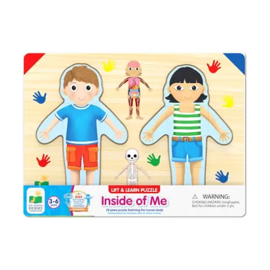 Lift & Learn Puzzle - Inside of Me: 28 Pcs {1}
