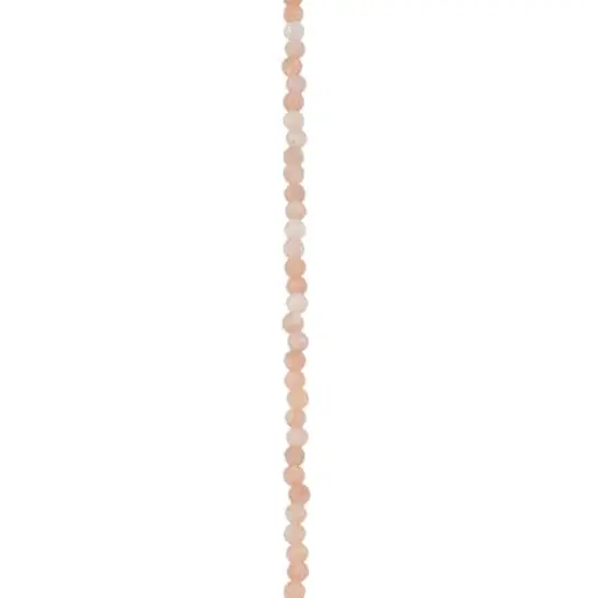 Pink Faceted Moonstone Round Beads, 2mm by Bead Landing&trade; {1}