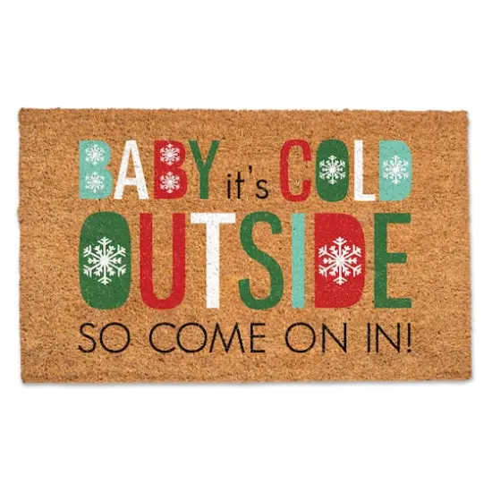 Baby It's Cold Outside Doormat {1}