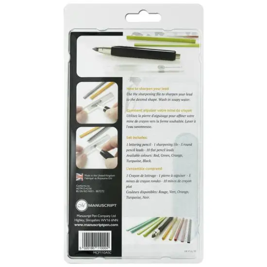 Manuscript Lettering Pencil Set {3}