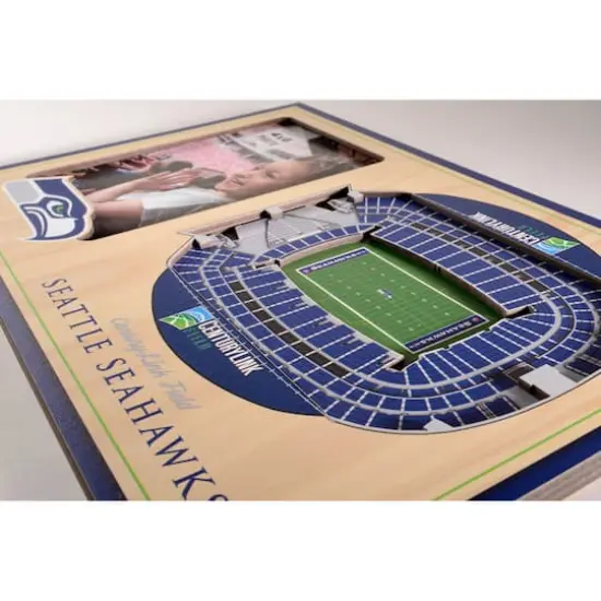 NFL 3D StadiumViews Picture Frame Seattle Seahawks {5}
