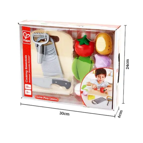 Hape Cooking Essentials Kitchen Food Playset {3}