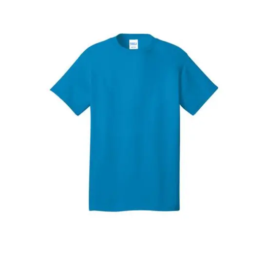 Port & Company&reg; Brights Core Cotton T-Shirt Sapphire {1}