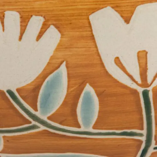 Hello Honey® 8" Hand-Painted Wax Relief Pattern Stoneware Bowls, 6ct. {8}