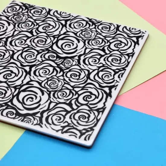 Floral Cling Stamp by Recollections&trade; {4}