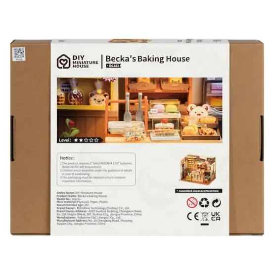 Rolife Becka's Baking House DIY Miniature House Kit {15}