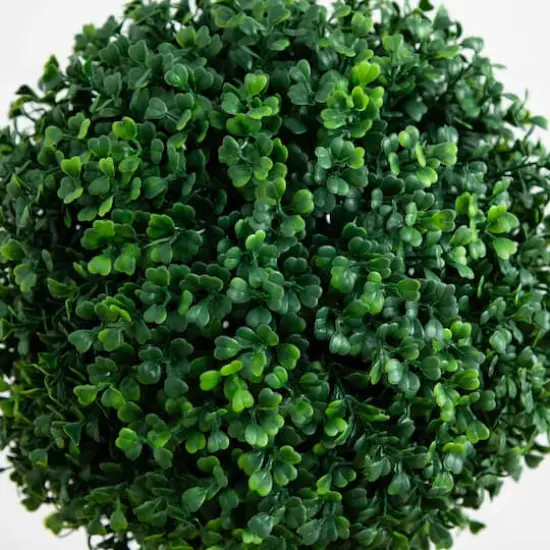 4ft. Potted Artificial Triple Ball Boxwood Topiary Tree {4}