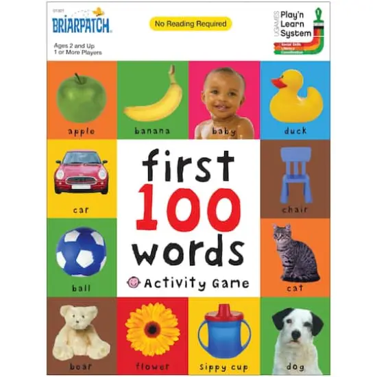 Briarpatch&reg; First 100 Words&trade; Activity Game {1}