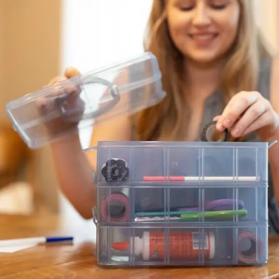 Everything Mary Dark Gray Stackable Storage Container {7}