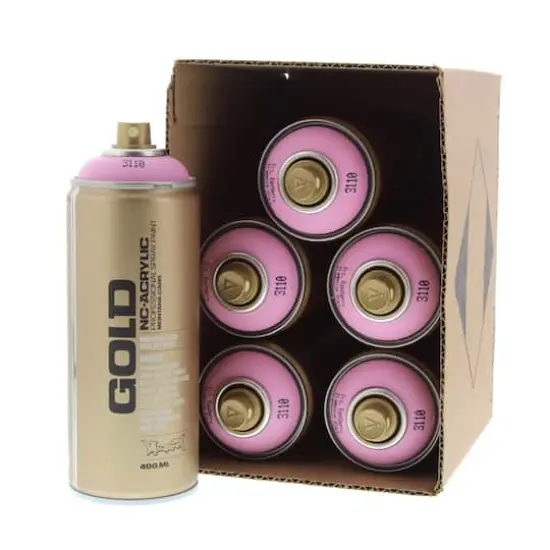 Montana&trade; Gold Acrylic Professional Spray Paint G3110 Frozen Raspberry {6}
