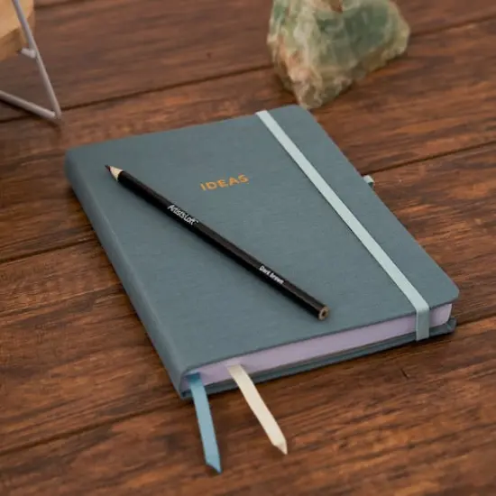 Teal Premium Hardcover Ideas Dot Journal, 6 x 8" by Artist's Loft&trade; {4}