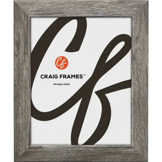 2 Pack Craig Frames Bauhaus 125 Barnwood Gray Picture Frame {4}