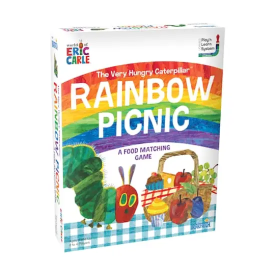 The World of Eric Carle - The Very Hungry Caterpillar Rainbow Picnic Food Matching Game {1}