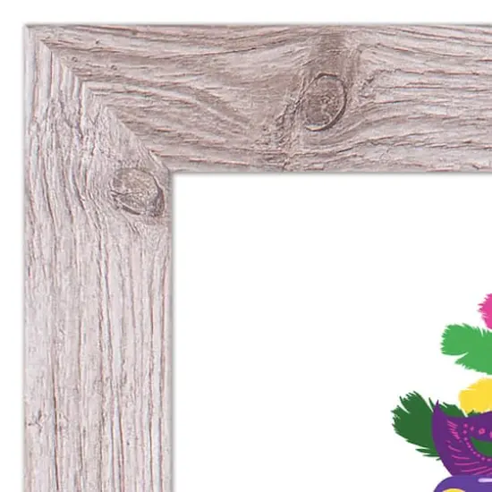 Truck Mardi Gras Yall Western White Framed Print {4}