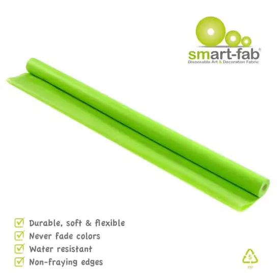 Smart-Fab® Art & Decoration Fabric Roll, 48" x 40ft. Apple Green {6}