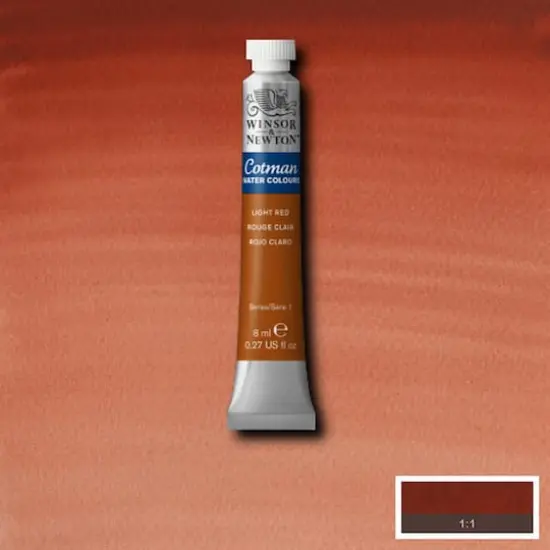 Winsor & Newton&reg; Cotman&reg; Watercolor, 8mL Light Red {7}