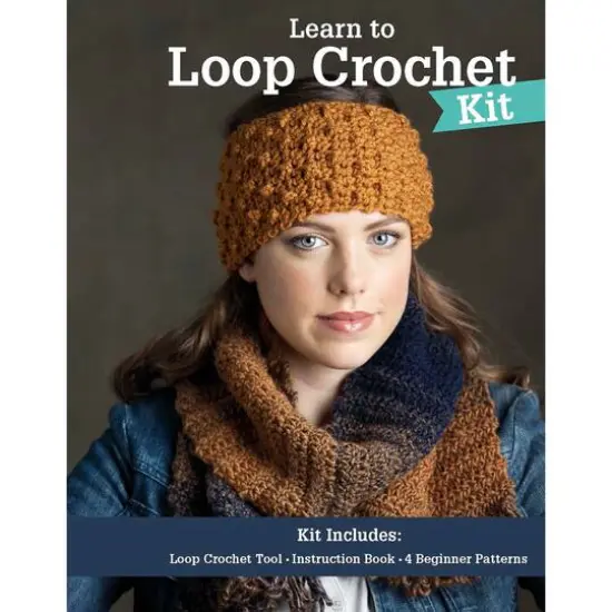 Leisure Arts&reg; Learn to Loop Crochet Book Kit {3}