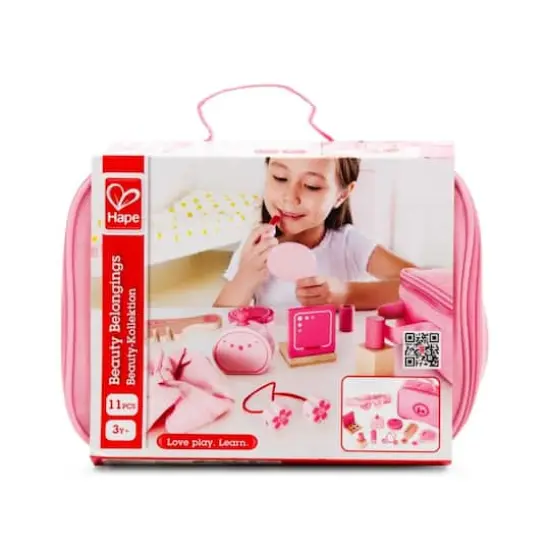 Hape Beauty Belongings Wooden Cosmetics Kit {4}