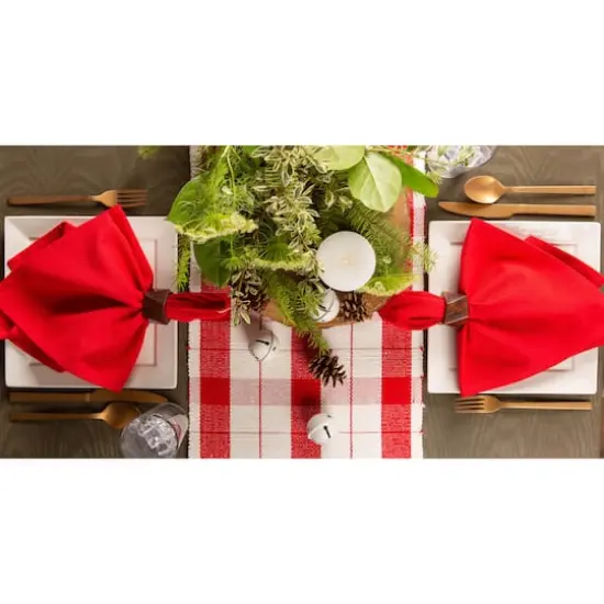 DII&reg; Oversized Napkin, 6ct. Tango Red {7}