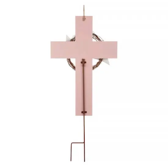 Glitzhome&reg; 32" Easter He is Risen Yard Stake {6}