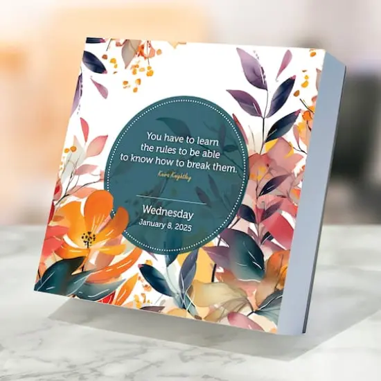 TF Publishing 2025 Seize the Day Daily Desktop Calendar {5}