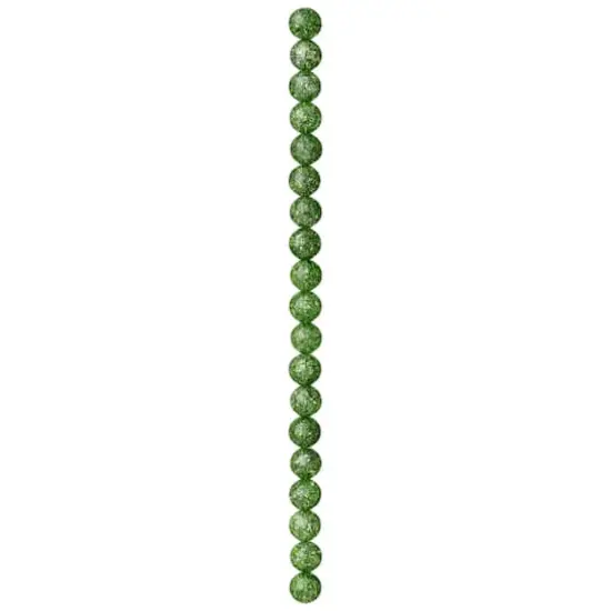 Green Crackled Quartz Round Beads, 10mm by Bead Landing&trade; {4}