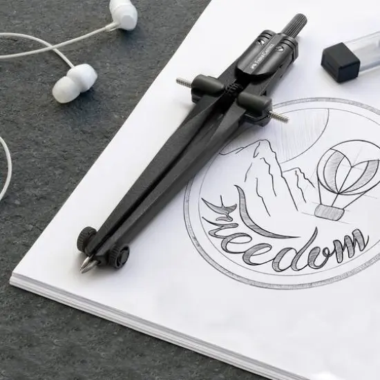 Faber-Castell&reg; Stream Quickset Compass {9}