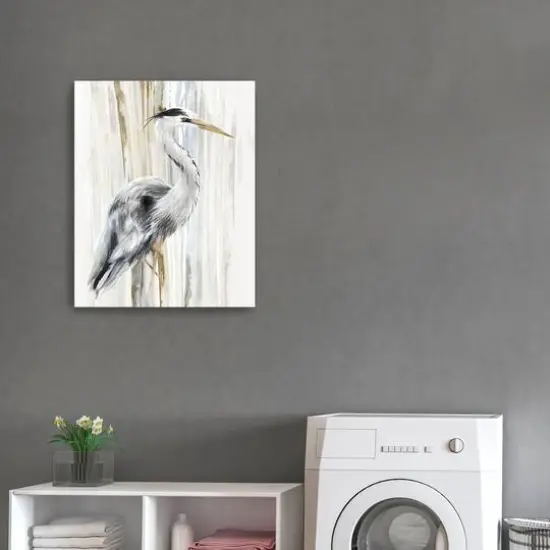 Lumaprints River Heron I Canvas Wall Art {3}