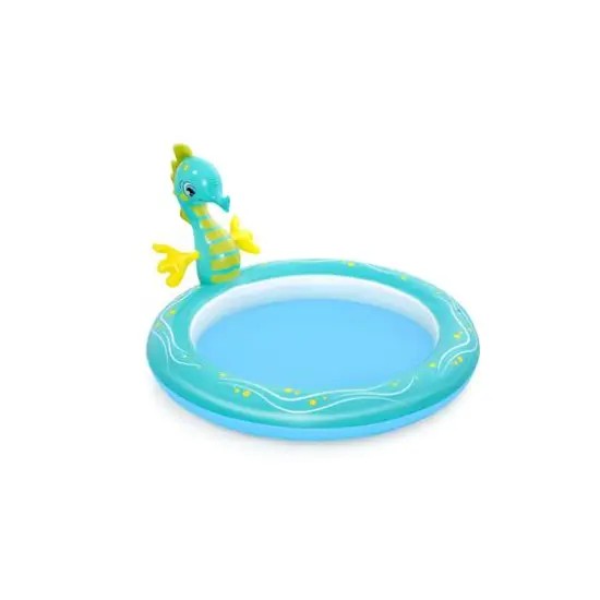 Bestway H2OGO! Seahorse Inflatable Sprinkler Pool {1}