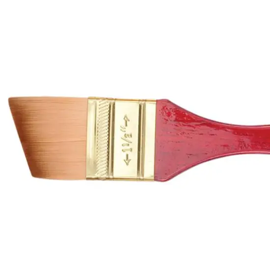 Princeton&trade; Heritage&trade; Series 4050 Synthetic Sable Angular Flat Wash Brush {3}