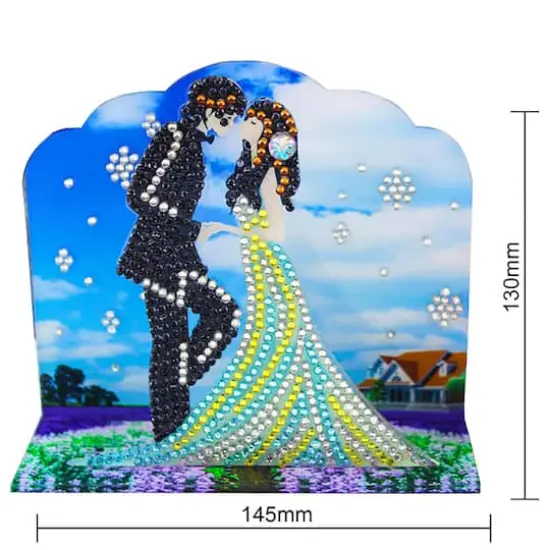Sparkly Selections Couple Getting Married 3D Decoration Diamond Painting {3}