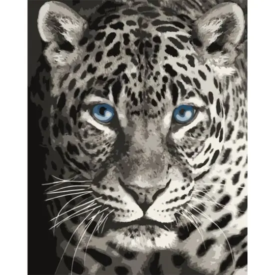 Crafting Spark Leopard Painting by Numbers Kit {1}