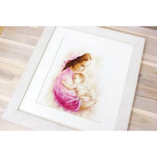 Luca-s Mother And Child Counted Cross Stitch Kit {3}