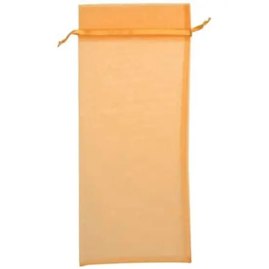 JAM Paper Sheer Wine Bags, 12ct. Gold {1}