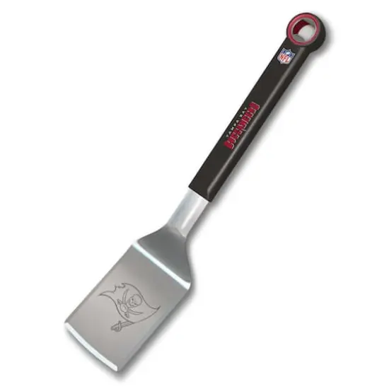 NFL Stainless Steel BBQ Spatula with Bottle Opener Tampa Bay Buccaneers {1}