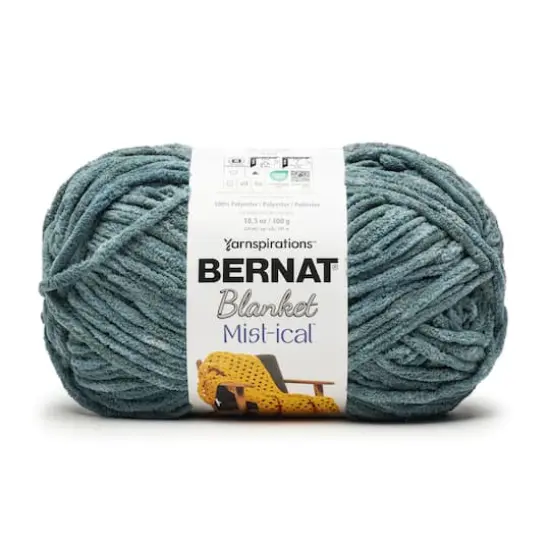Bernat&reg; Blanket Mist-ical&trade; Yarn Teal Stream {1}