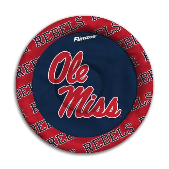 NCAA Flimzee Bean-Bag Flying Disc Mississippi Rebels {1}