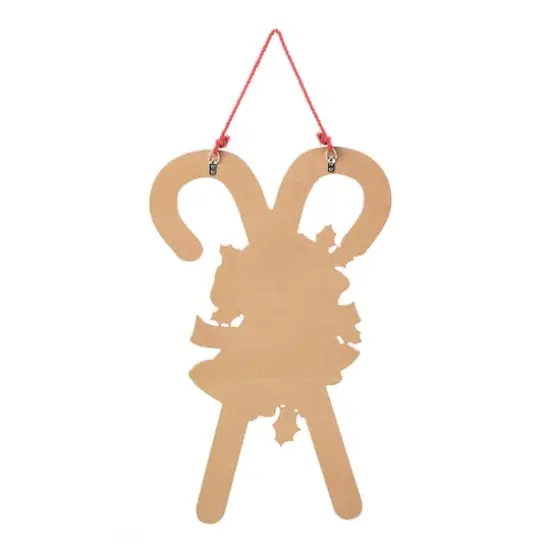 Glitzhome&reg; Christmas Candy Cane Wall D&eacute;cor {8}