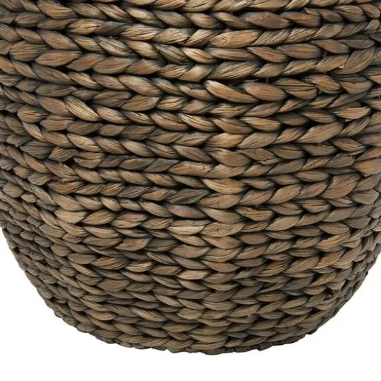 CosmoLiving by Cosmopolitan Round Woven Seagrass Handmade Storage Basket Set {6}