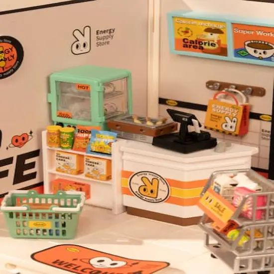 Rolife&reg; Super Creator Energy Supply Store DIY Miniature Kit {3}
