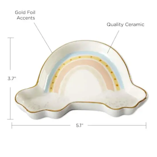 Kate Aspen Boho Rainbow Trinket Dish {8}