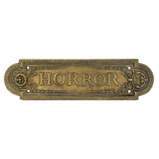 Assorted 12" Distressed Literary Genre Wall Sign, 1pc. by Ashland&reg; {6}