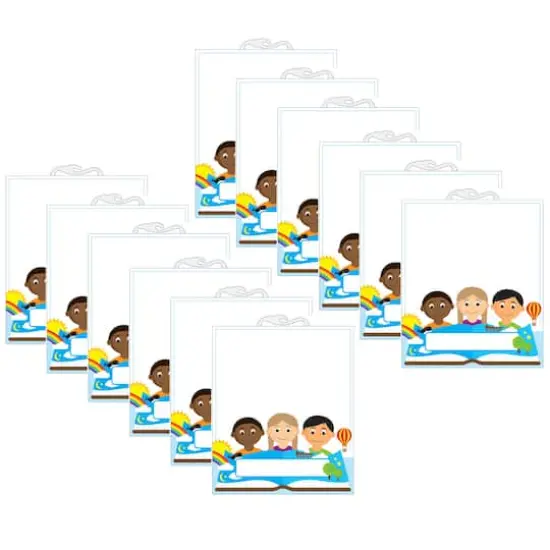 Ashley Productions Multicultural File Buddy&trade; 10.5" x 12.5" Storage Bag, 12ct. {1}