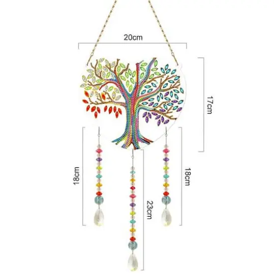 Sparkly Selections Colorful Tree Acrylic Wall Hanger Diamond Painting {1}