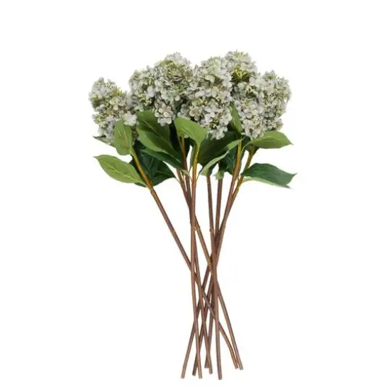 34" Blue Hydrangea Artificial Flower Stem, 8ct. {7}