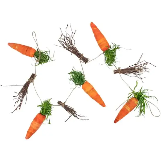 3.25ft. Carrot & Twig Artificial Easter Garland {6}