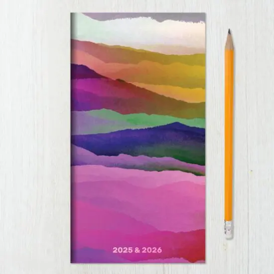 TF Publishing 2025-2026 Small Purple Mountain Majesty Monthly Pocket Planner {9}